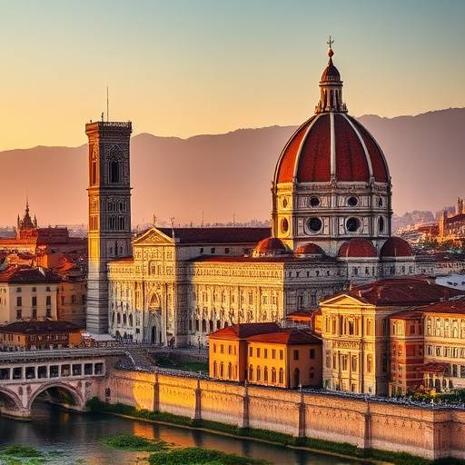Fotografia del Palazzo Vecchio a Firenze