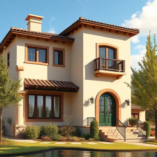 Una moderna casa in Toscana